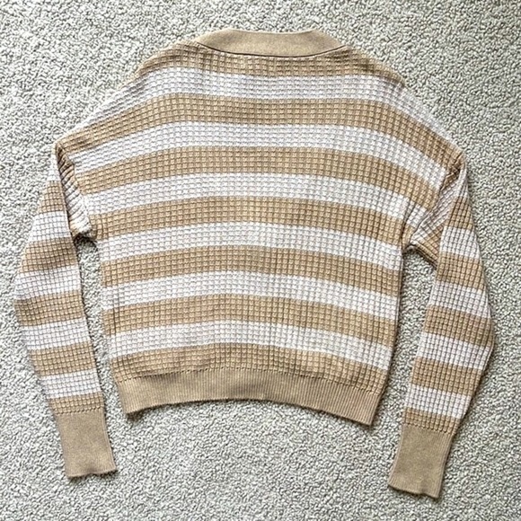 EVEREVE Thermal Stitch Knit Cardigan Size Medium NWOT - Picture 6 of 10